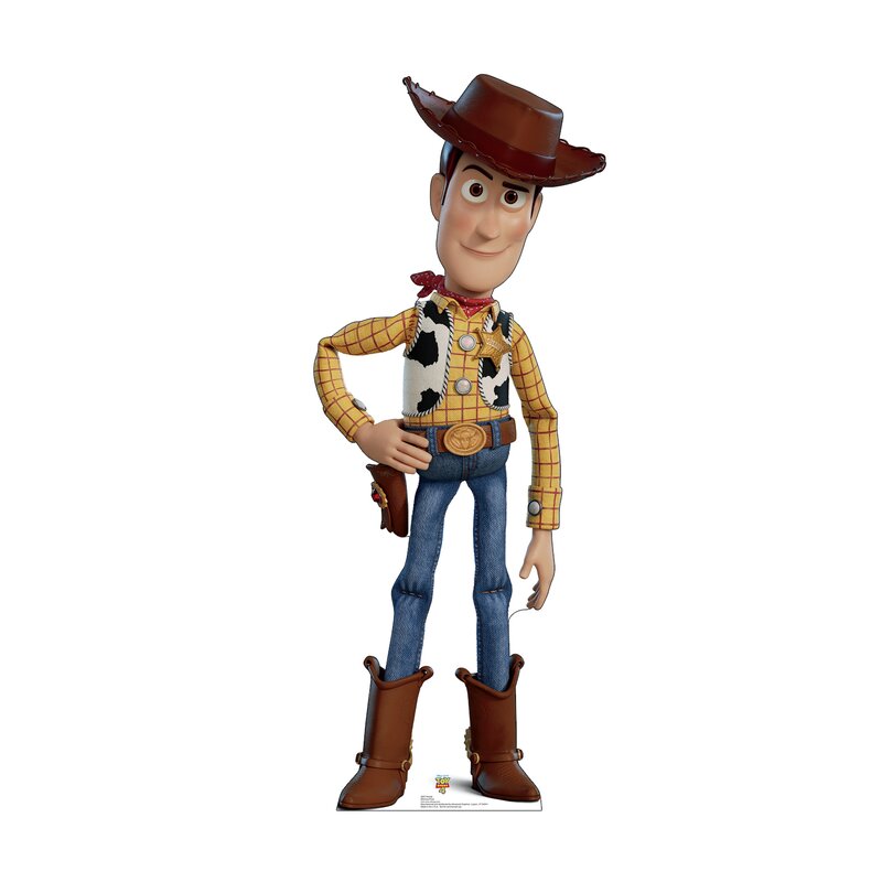 Advanced Graphics Woody Disney/Pixar Toy Story 4 Cardboard Standup